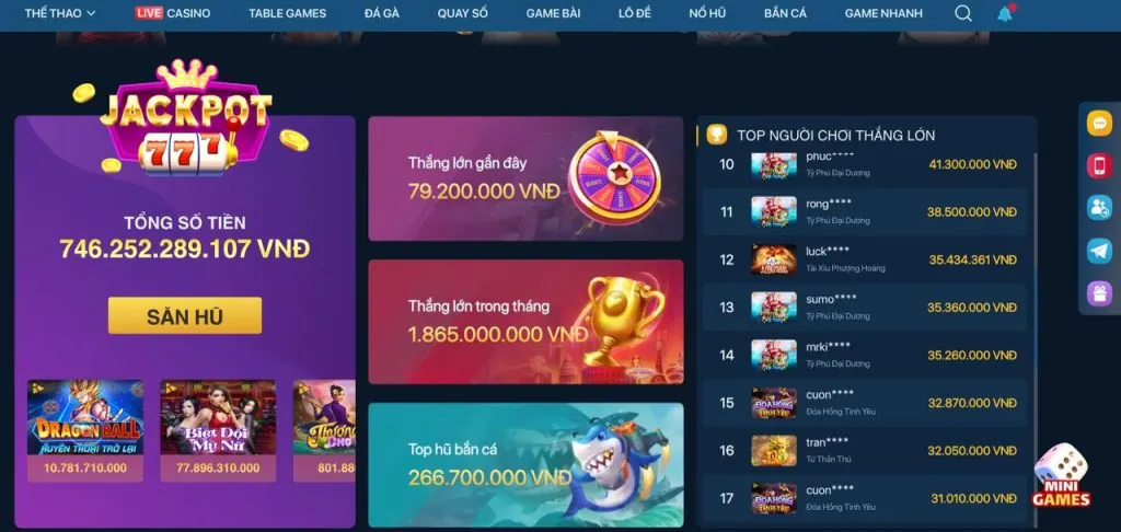 Game Bắn Cá Thần Tài tại Fun222
